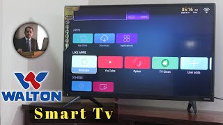 Walton Smart Tv  Walton 43quot Smart Tv Unboxing Review  Walton Android Tv  Walton Tv Price [upl. by Nirret575]