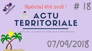 ACTU TERRITORIALE 18  spécial rentrée 2018 [upl. by Randall]