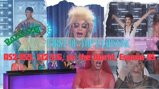 LIPSYNC RANKING Each First quotLip Sync for the LegacyWinquot All Stars 29 Season 1216 Drag Race UK [upl. by Iad59]