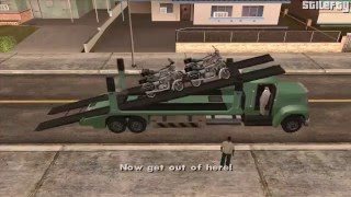 GTA San Andreas  Mission 81  Cop Wheels [upl. by Enelyar6]