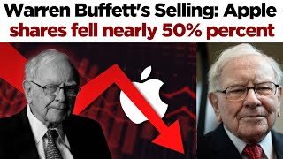 Berkshire Hathaway Cuts Apple Stake by Nearly 50  Warren Buffetts selling nearly 50 of its share [upl. by Litman617]