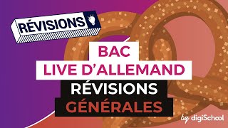 Bac 2017  Révisions Live dAllemand  Révisions générales [upl. by Noral]