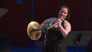 Jennifer Montone amp Meng Cheih Liu Perform Hindemiths Horn Sonata 1939 [upl. by Fancy236]