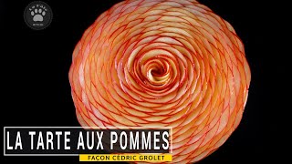 La tarte aux pommes façon Cédric Grolet recette et technique [upl. by Vashtee]