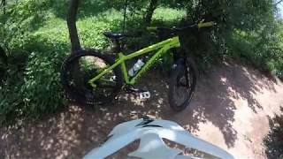 Nukeproof scout 275 hardtail test drop [upl. by Dloreg136]