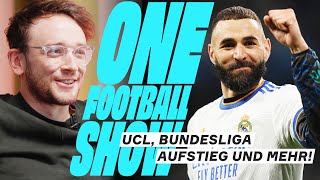 Champions League Drama  Europas TopLigen im Vergleich Die OneFootball Show [upl. by Nemra]