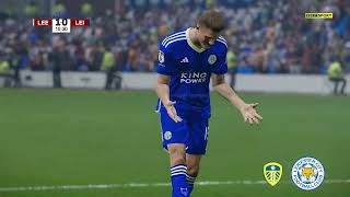 Leeds United vs Leicester  EFL Championship 202324  Highlights PES 21 [upl. by Rehteh]