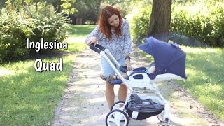 Inglesina Quad  recenzja wózka składanie  review folding [upl. by Jaqitsch249]