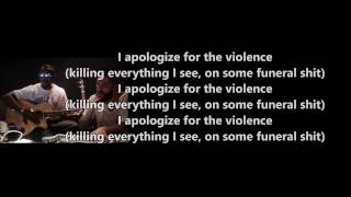 Violence  BoB feat Jon Bellion Lyrics [upl. by Manly]