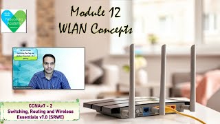 SRWE Mod12 WLAN Concepts [upl. by Yrocej]