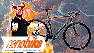 Cube Nuroad C62 Pro  Carbon Gravel Bike 2021  Review German [upl. by Eiznikam]