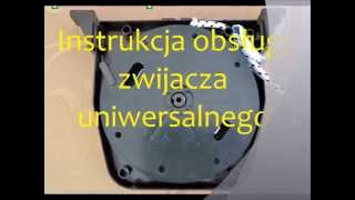 Zwijacz Uniwersalny instrukcja montażu wymiany wymiana zwijaczaRolety Kalisz Eveche Polska [upl. by Ollehto]