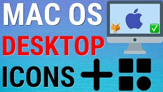 How To Add Icons To Desktop On Mac [upl. by Ysabel]