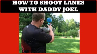 How to Shoot Paintball Lanes  Backyard Paintball with Joel and His NEW CS3 [upl. by Mulac291]