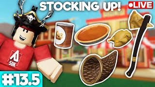 STOCKING UP ON THANKSGIVING ITEMS Lumber Tycoon 2 Lets Play 135 [upl. by Acinorehs]