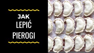 Jak lepić pierogi ❤️ [upl. by Tonkin]