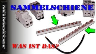 Sammelschiene  3 Phasenschiene 10mm² für FI und LS  was ist das Von M1Molter [upl. by Cecilia280]