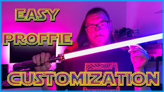 How To Add Blade Styles amp Fonts To A Proffie Lightsaber THE EASY WAY  Proffie OS Online Editor [upl. by Seppala623]