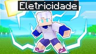 P3DRU tem o PODER DE ELETRICIDADE no Minecraft [upl. by Jallier730]