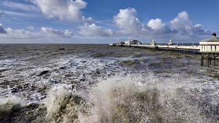 Crazy High Tide in Blackpool but why [upl. by Fairlie657]