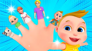 Finger Family Compilation  Kids Songs and Nursery Rhymes  Baby SumoCoco [upl. by Nelyahs280]