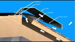 MetalEra HiPerf Ridge Vent  Slope to Flat Roof version [upl. by Ehrsam]