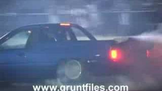 Holden UTE burnout roll over [upl. by Dustie]