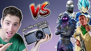 La gráfica más potente hace 10 AÑOS VS juegos actuales y antiguos  Fortnite GTA V Crysis [upl. by Nitsirhc]