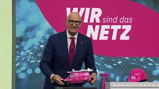 Hauptversammlung der Deutschen Telekom 2024  Showcase CEO Tim Höttges [upl. by Vel]