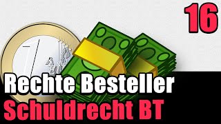 Rechte des Bestellers bei Sachmangel Werkvertrag  Schuldrecht BT 16 [upl. by Elauqsap454]