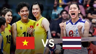 Siêu sao đối đầu cặp đôi Bích Tuyền  Thanh Thuý đại chiến Chatchuon  Việt Nam vs Thái Lan [upl. by Williamson728]