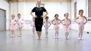 Joffrey Ballet School NYC Pre Ballet 1 Class for Ages 56  The Childrens Program [upl. by Waal774]