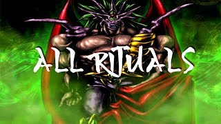 Yugioh Duelists of the Roses All Rituals HD PS2 [upl. by Gala396]