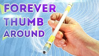 THUMB AROUND HARMONIC  EASY PEN SPINNING TUTORIAL [upl. by Sallee629]