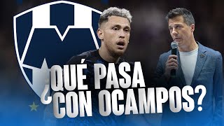 ¿Qué pasa con Lucas Ocampos y Rayados Esto responde el Tato Noriega [upl. by Yentirb]