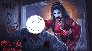 yeh mere piche kyun padi hai   akai onna a Japanese horror game gameplay [upl. by Apollus]