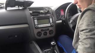 Mk5 Golf Rcd 510 Installation [upl. by Inohs]