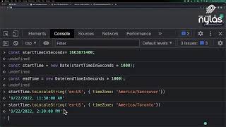 How to handle timezones with JavaScript  Coding with Nylas  Episode 21 [upl. by Hacim]