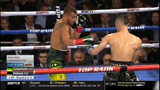 Vasiliy Lomachenko vs Jose Pedraza  Василий Ломаченко – Хосе Педраса 08122018 HDTV 1080i ENG [upl. by Korie355]