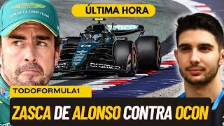 F1 HOY Brutal zasca de Alonso contra Ocon y la FIA [upl. by Hylton840]