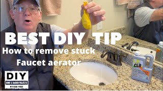 How To Fix A Slow Running Faucet Easy DIY Cleaning Tip [upl. by Hambley191]