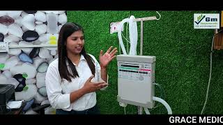 Ltv 950 ventilator care fusion  budget friendly‍ ventilator  grace medicals [upl. by Bello177]