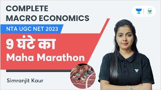 Complete Macro Economics  Maha Marathon  NTA UGC NET 2023  Simranjit Kaur [upl. by Carolle363]