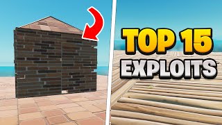 MIT DIESEN 15 METHODEN SPRINGST DU IN JEDE BOX  Fortnite 15 Exploits [upl. by Brott]