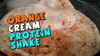 Orange Cream Protein Shake  Bodybuilding Creamsicle [upl. by Nahta]