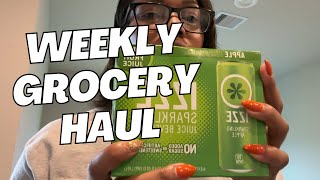 NEW SHOP WITH ME WEEKLY GROCERY HAUL  HEB SHOPPING [upl. by Yrgoerg]