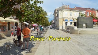 Kroatien  Istrien  Stadt Porec in HD [upl. by Yerffe]