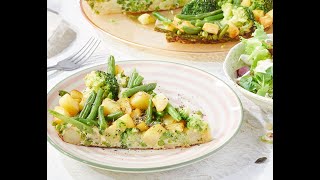 Recept  Frittata van groene groenten  Colruyt [upl. by Chastain]