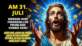 🤩 IHRE FINANZIELLEN PROBLEME WERDEN NACH DIESEM TAG VORBEI SEIN Gott sagt dass Sie Geld erhalten [upl. by Simetra203]