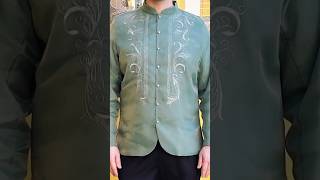 The Making of a Barong Tagalog Coat  A Highlight barong sewingprocess [upl. by Eenafets]